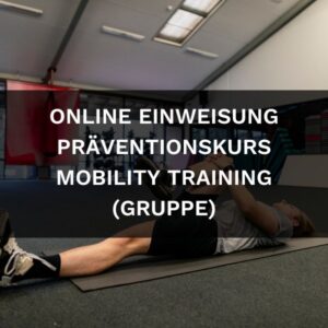 Mobility Training Einweisung Präventionskurs Online